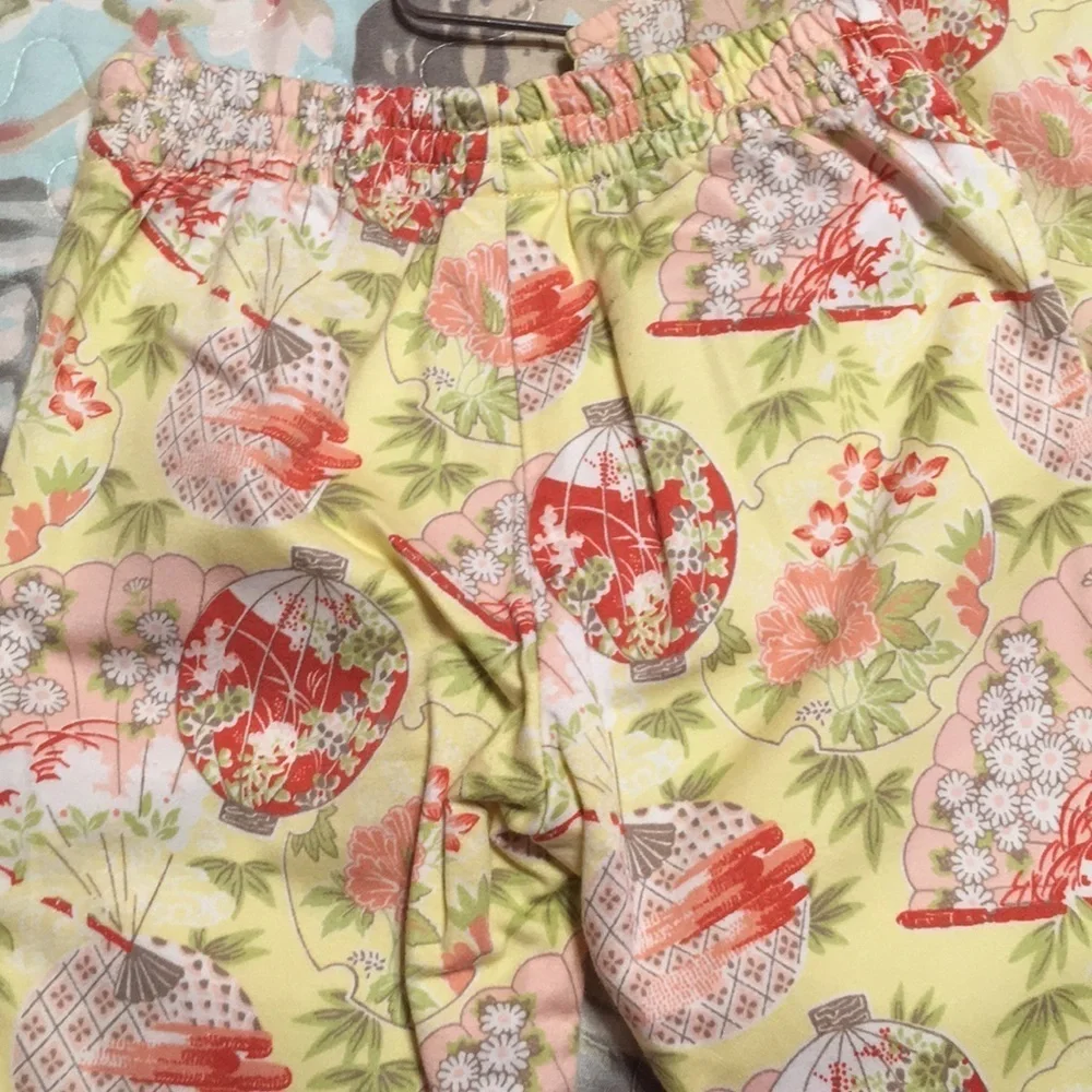 🌸Janie and jack (6to12months) yellow floral set GUC🌸